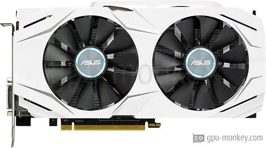 ASUS Dual series GeForce GTX 1060 OC edition 3GB