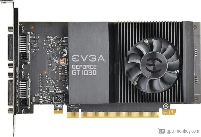 EVGA GeForce GT 1030 SC Single Slot