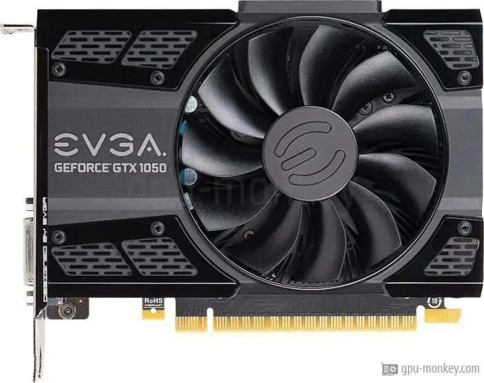 EVGA GeForce GTX 1050 SC GAMING (Single Fan) 3GB