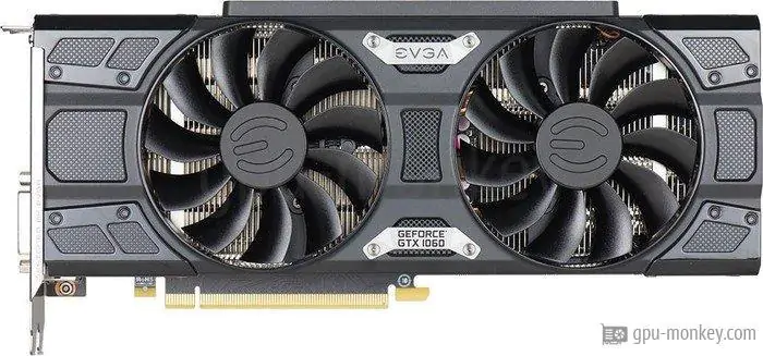 EVGA GeForce GTX 1060 SSC DT GAMING ACX 3.0 6GB