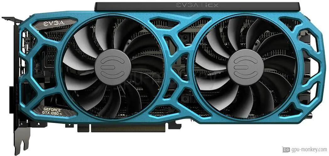 EVGA GeForce GTX 1080 Ti SC2 ELITE GAMING BLUE