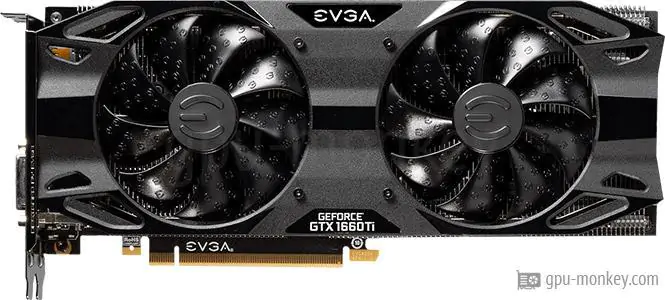 EVGA GeForce GTX 1660 Ti XC ULTRA BLACK GAMING