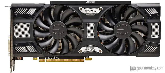 EVGA GeForce RTX 2060 SC BLACK GAMING