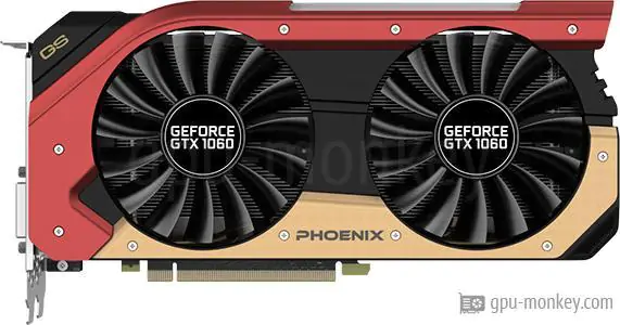 Gainward GeForce GTX 1060 6GB Phoenix GS