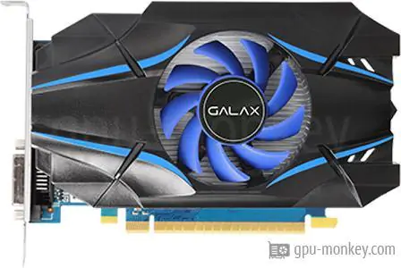 GALAX GeForce GT 1030 Black/Blue DDR4