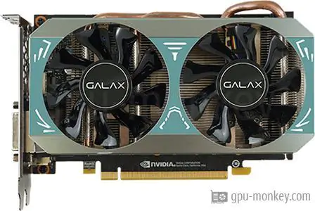 GALAX GeForce GTX 1060 Gamer OC 3GB