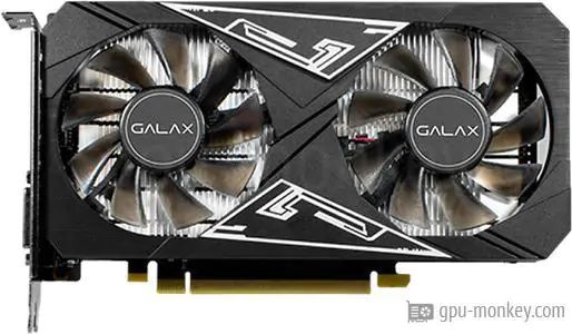 GALAX GeForce GTX 1650 EX PLUS (1-Click OC) GDDR6