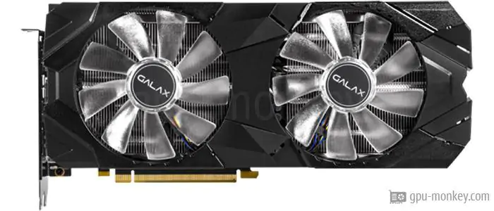 GALAX GeForce RTX 2070 SUPER EX (1-Click OC) Black