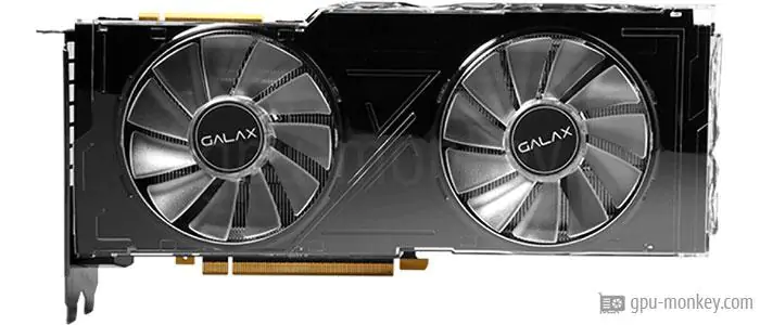 GALAX GeForce RTX 2080 Ti Dual Black (1-Click OC)