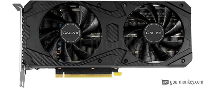 GALAX GeForce RTX 3060 Ti (1-Click OC) LHR