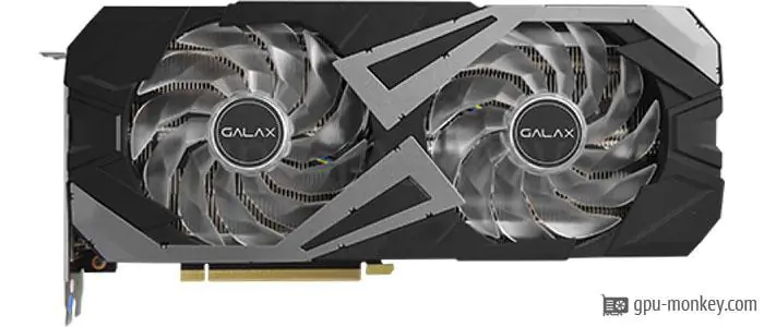 GALAX GeForce RTX 3060 Ti EX (1-Click OC) LHR