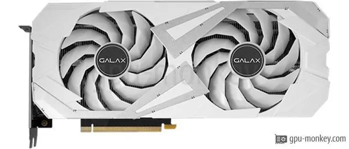 GALAX GeForce RTX 3060 Ti EX White (1-Click OC) LHR