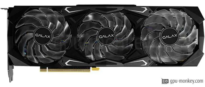 GALAX GeForce RTX 3070 SG (1-Click OC) LHR