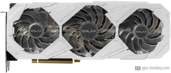 GALAX GeForce RTX 3070 Ti EXG White (1-Click OC)
