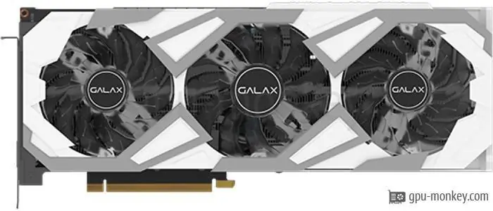 GALAX GeForce RTX 3080 EX Gamer White (1-Click OC) LHR