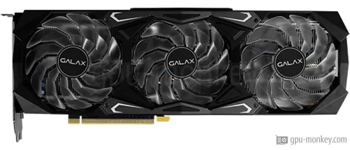 GALAX GeForce RTX 3080 SG (1-Click OC)