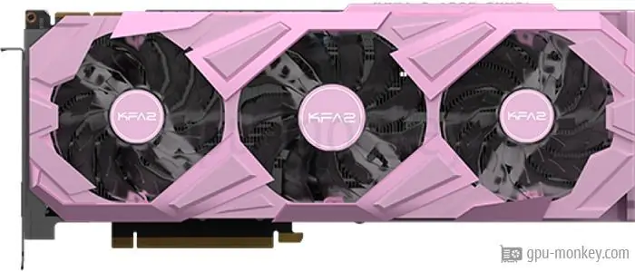 GALAX GeForce RTX 3090 EX Gamer Pink (1-Click OC)