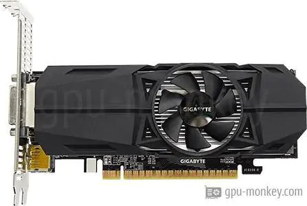 GIGABYTE GeForce GTX 1050 Low Profile 2G
