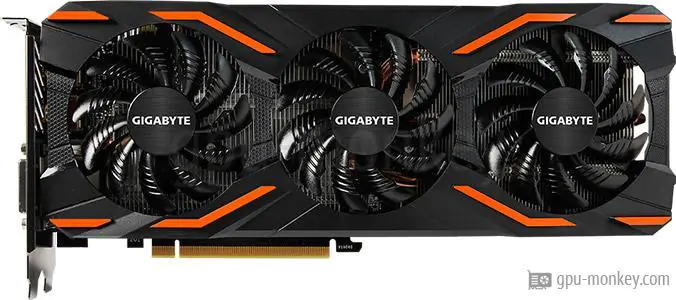 GIGABYTE GeForce GTX 1080 D5X 8G