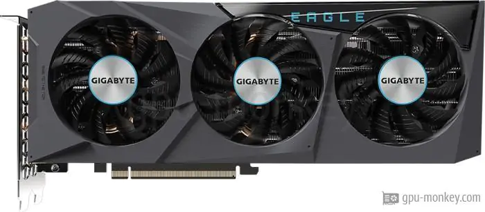GIGABYTE GeForce RTX 3070 Eagle OC 8G (rev. 2.0) LHR