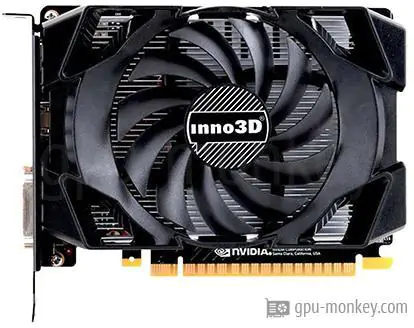 INNO3D GeForce GTX 1050 Compact X1 2GB