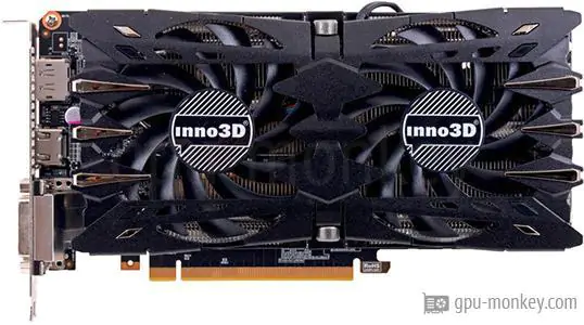 INNO3D GeForce GTX 1060 Twin X2 6GB
