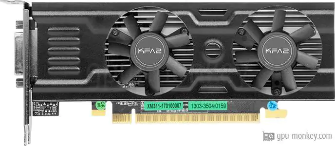 KFA2 GeForce GTX 1050 OC LP