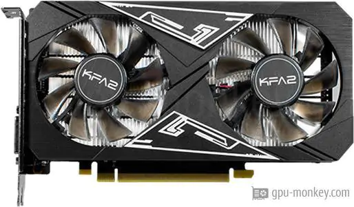 KFA2 GeForce GTX 1650 EX PLUS (1-Click OC) GDDR6