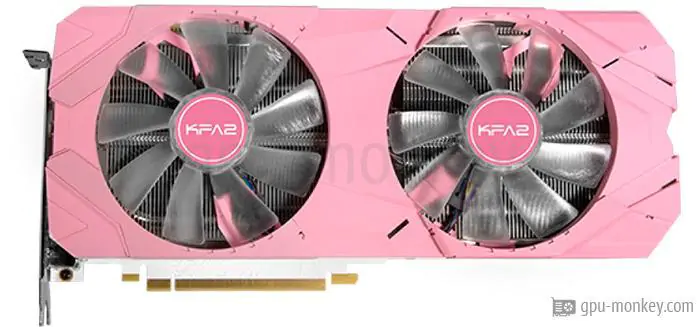 KFA2 GeForce RTX 2070 SUPER EX (1-Click OC) PINK Edition