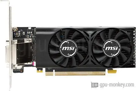 MSI GeForce GTX 1050 Ti 4GT LPV1