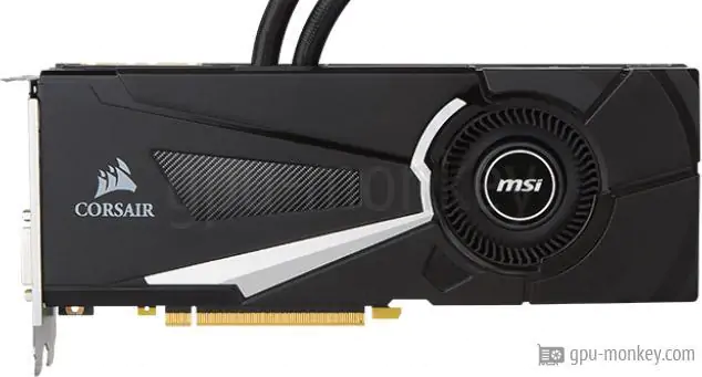 MSI GeForce GTX 1080 SEA HAWK X