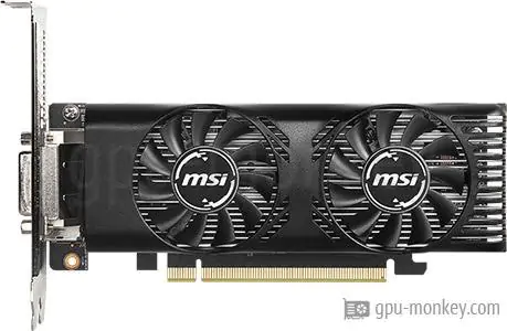 MSI GeForce GTX 1650 4GT LP V1
