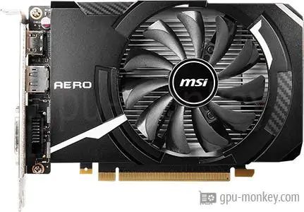 MSI GeForce GTX 1650 D6 AERO ITX
