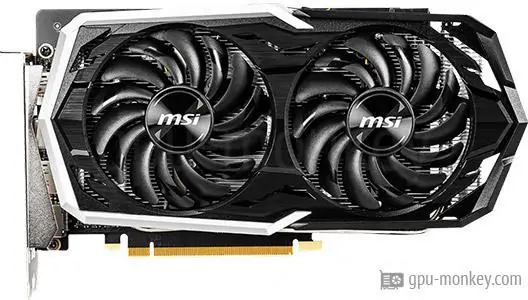 MSI GeForce GTX 1660 TI ARMOR 6G