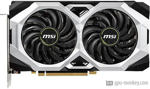 MSI GeForce GTX 1660 TI VENTUS 6G