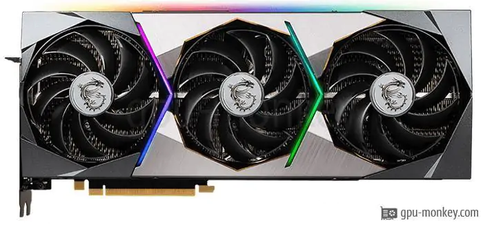 MSI GeForce RTX 3070 Suprim SE 8G LHR