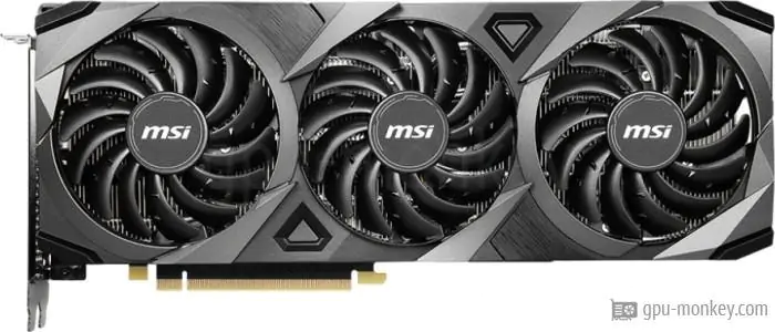 MSI GeForce RTX 3070 Ventus 3X 8G LHR