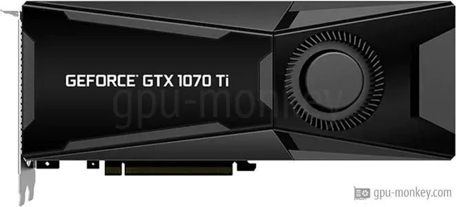 PNY GeForce GTX 1070 Ti Blower V2