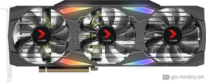 PNY GeForce RTX 3080 XLR8 Gaming Uprising Epic-X RGB Triple Fan LHR