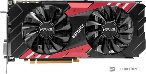 KFA2 GeForce GTX 1070 EX Red Edition